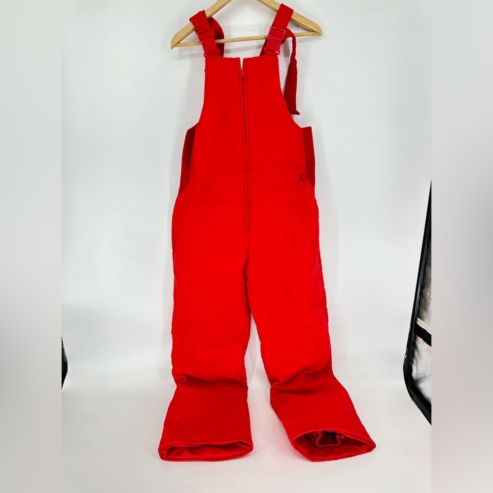 Vintage 80s deadstock Outersport insulated ski bib overalls